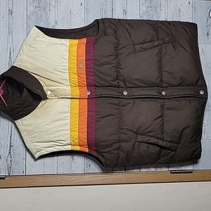 Vintage The Classic Le Tigre Reversible Down Puffer Vest